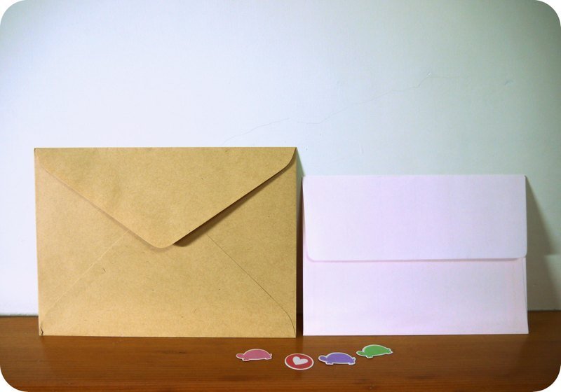 大小信封加价购 (无法单买) - 卡片/明信片 - 纸 金色