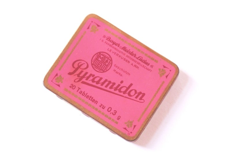 复古铁盒  - 欧洲 vintage - 收纳用品 - 其他材质 粉红色