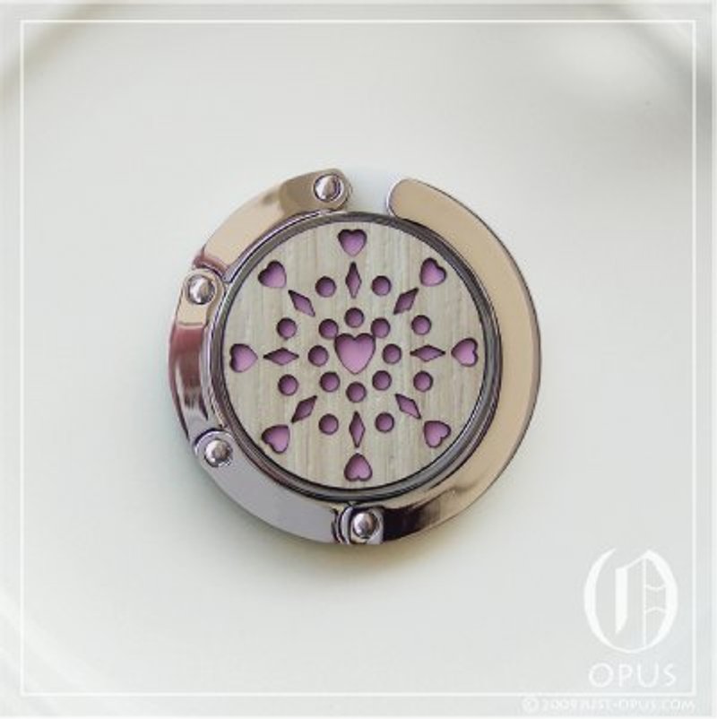 OPUS 木质系列- 爱心图腾-雅竹粉红 - 其他 - 木头 粉红色