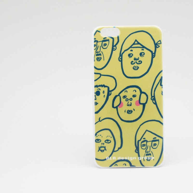 BLR Magais 联名款 好朋友 iPhone 保护壳 iPhone5/5s/6/6Plus - 手机壳/手机套 - 塑料 黄色