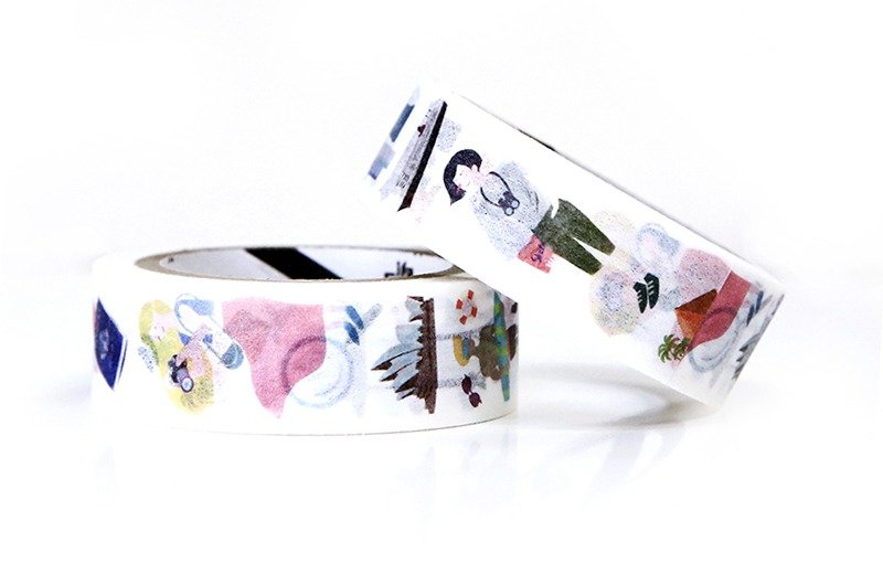 纸胶带｜纸上环游世界 design by Pure Era 纯真时代｜A136MT001 - 纸胶带 - 纸 