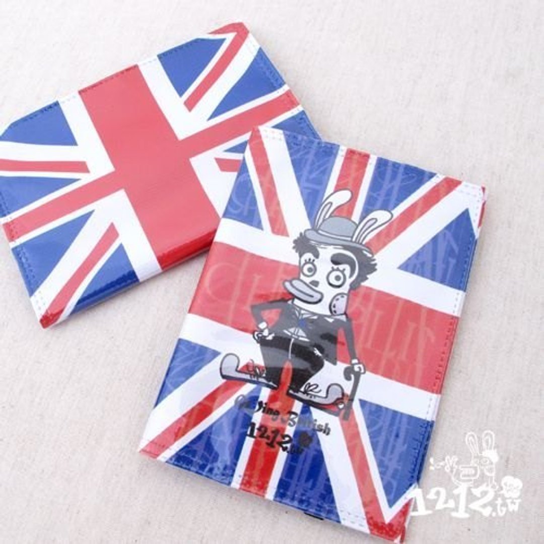 1212玩乐设计护照套-英国大观园 - 护照夹/护照套 - 防水材质 蓝色