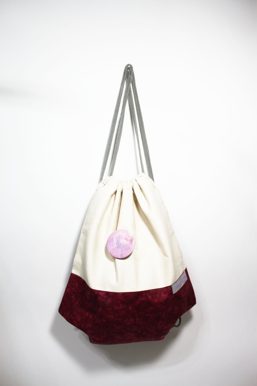 [CURLY CURLY] Pure Bags _The ruby (赠送限定款别针一枚) - 侧背包/斜挎包 - 其他材质 红色
