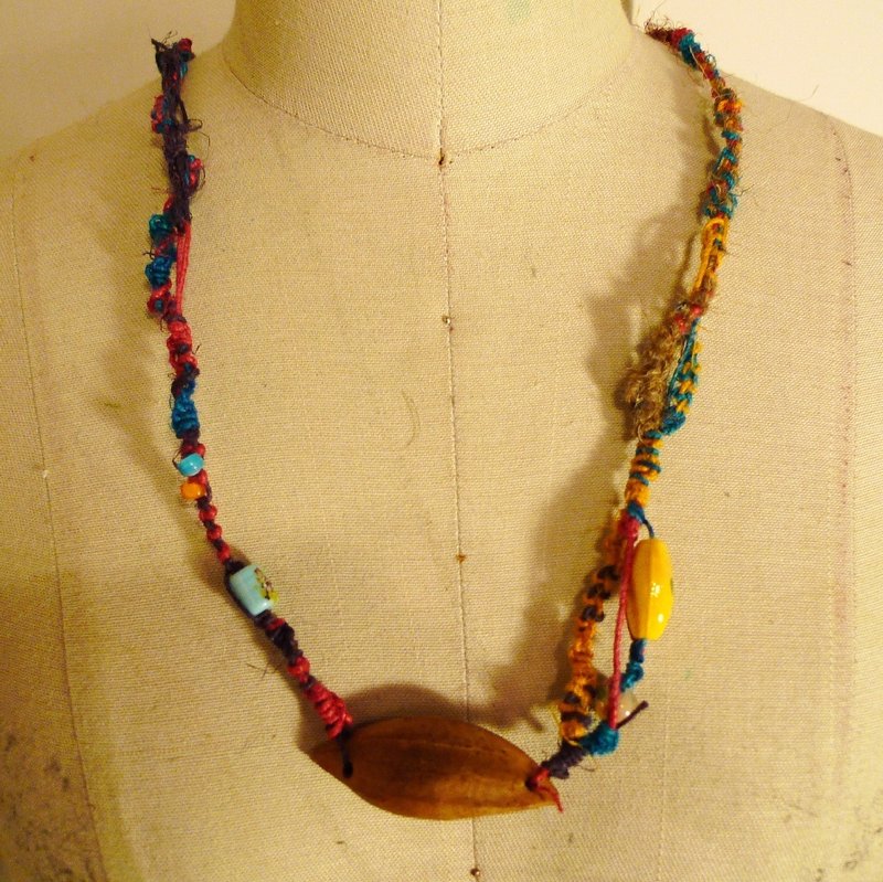 橄榄核项链 - 项链 - 植物．花 