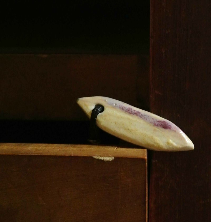 【 T - C 】项链 日本白瓷 瓷器  限量 自然釉色 无限看不腻色调 摄氏1350高温烧制 - 项链 - 瓷 