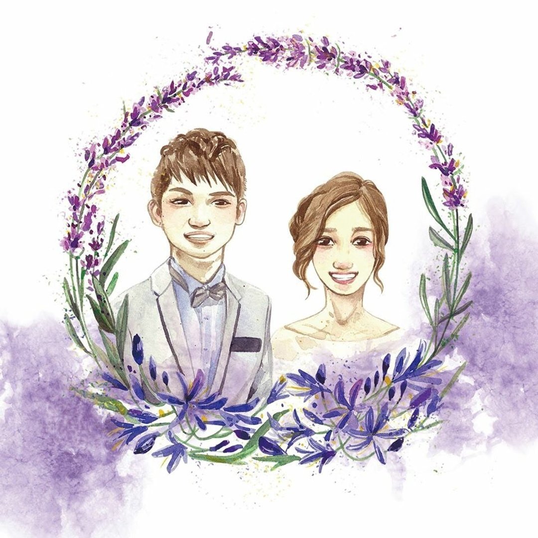 Watercolor Portraits / 水彩人像 / 特别订单 - 订制画像 - 纸 多色