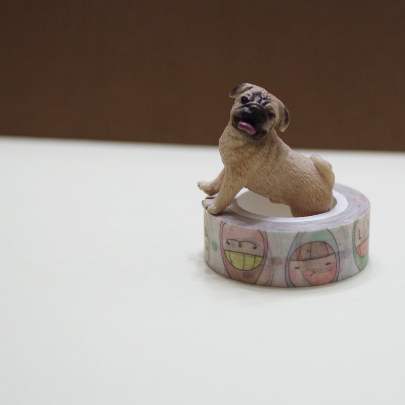 小太出品 小小人upside down 纸胶带 - 纸胶带 - 纸 