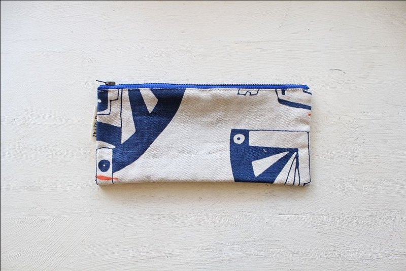 【ZhiZhiRen】厵 | 笔袋 - 凤山打铁 - 铅笔盒/笔袋 - 其他材质 蓝色