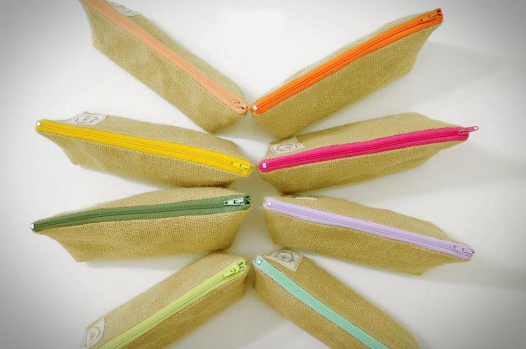 杂货风麻布小物袋 ‘限量都只有一个’ - 其他 - 其他材质 金色