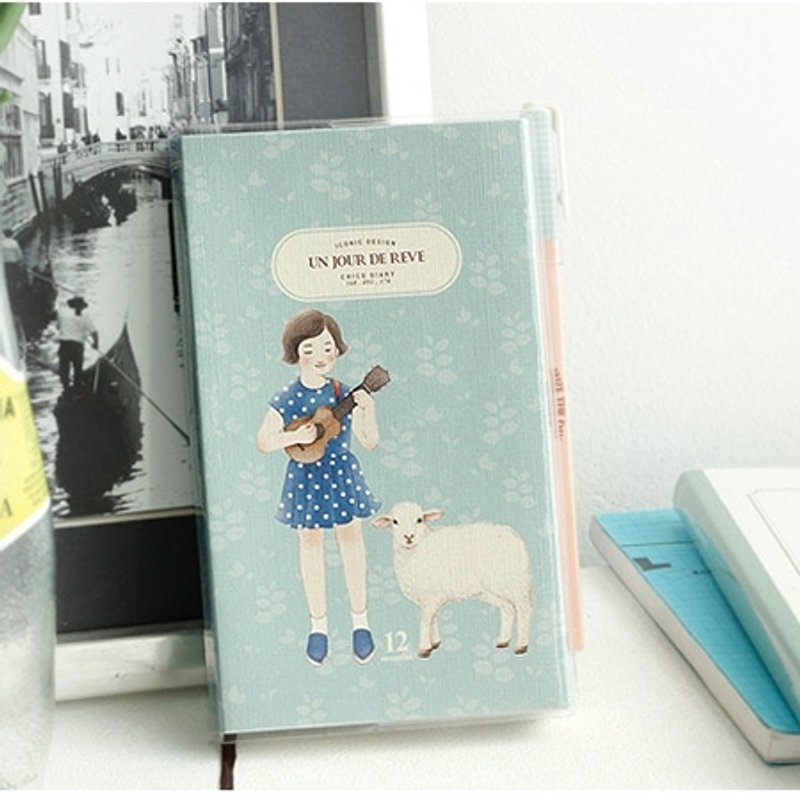 Dessin x Iconic-手帐年历-CHICO手帐随身年历-哼唱,ICO97589 - 年历/台历 - 纸 多色