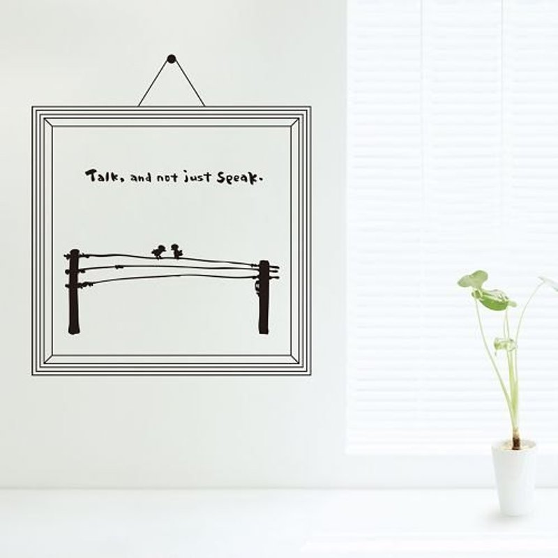 / 箴言系列 Quote 鸟 Birds / 无痕壁贴8色可选 - 墙贴/壁贴 - 其他材质 多色