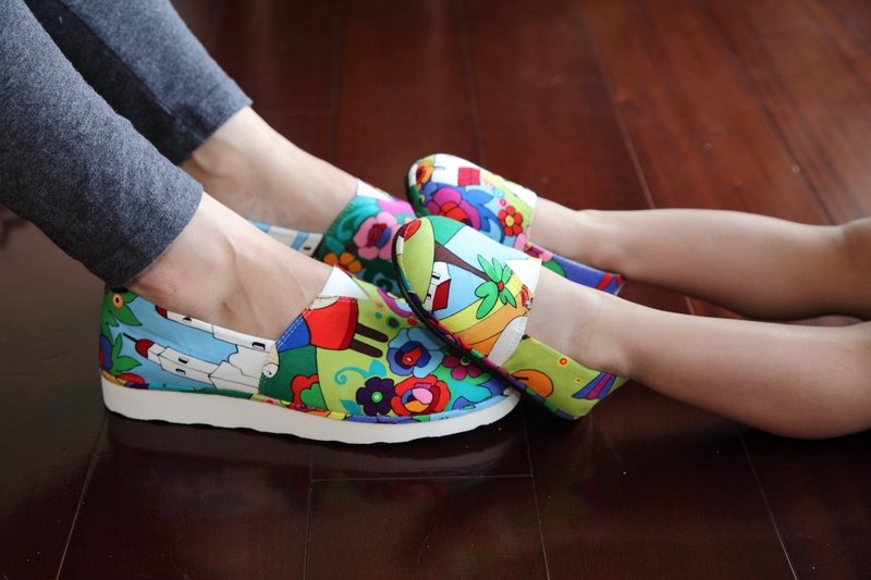 【Whypichi坏脾气手工鞋】快乐颂 大人鞋 /【Whypichiー手作り靴】大人用 - 女款休闲鞋 - 其他材质 多色