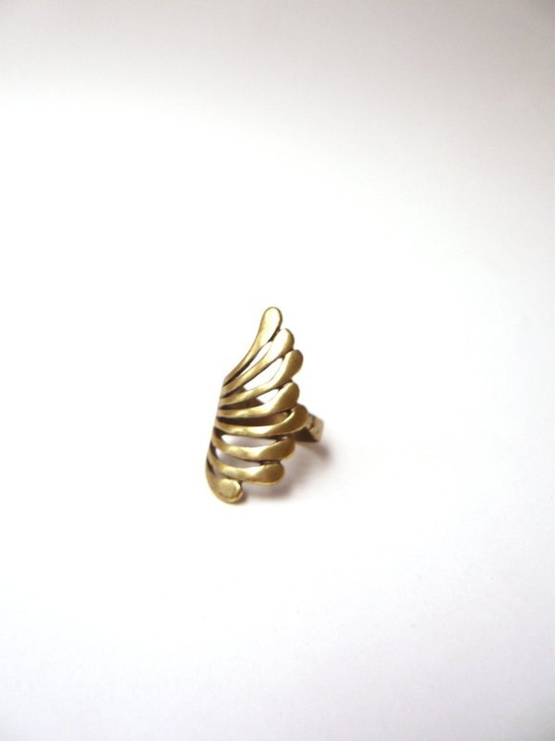 希腊复古波浪古铜戒指 - 戒指 - 其他金属 