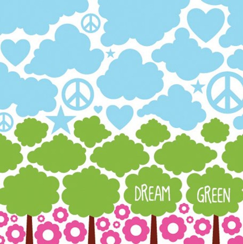 有机棉毛巾 Dream Green - 围嘴/口水巾 - 棉．麻 