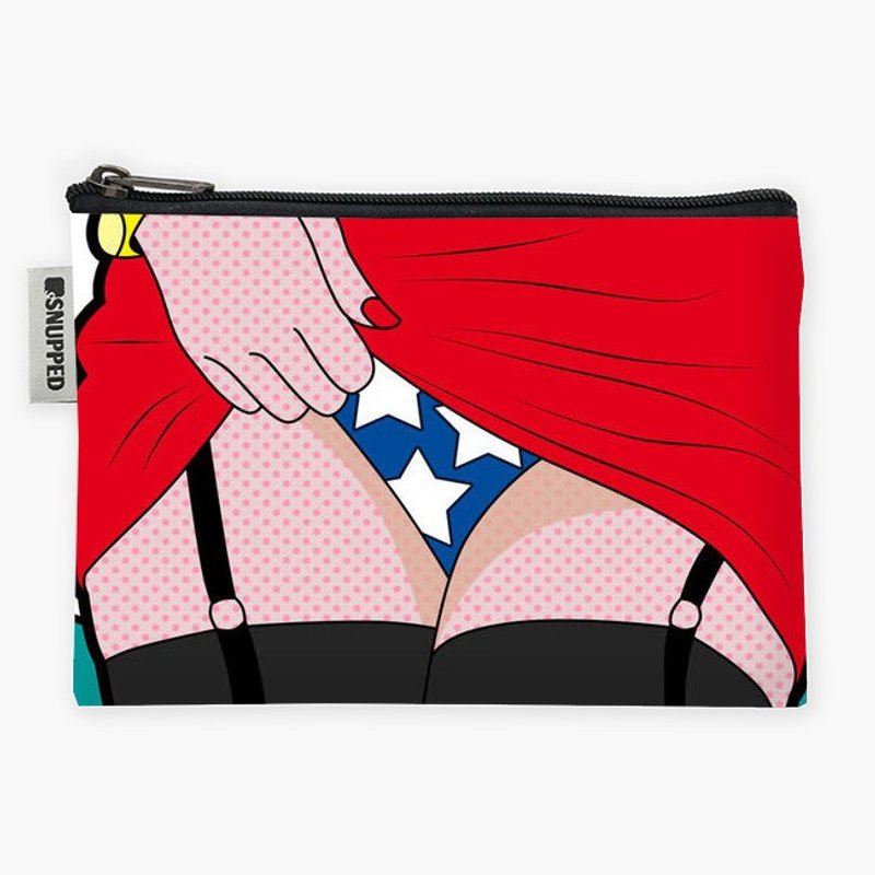 Snupped Zipper - 防水收纳包 - wonder woman - 化妆包/杂物包 - 防水材质 