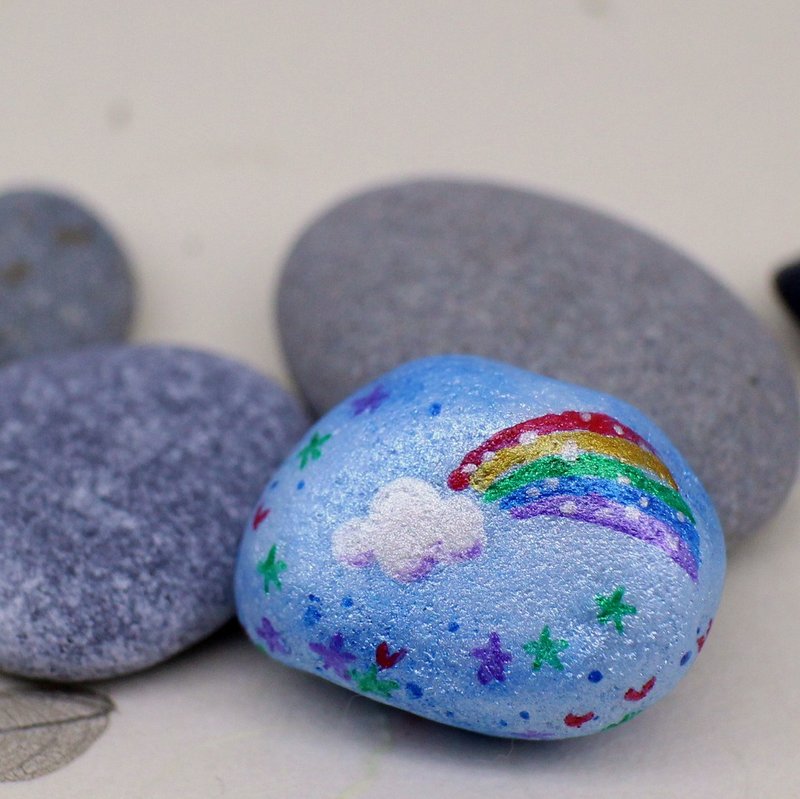 富察令儿·彩绘石头(小) - 摆饰 - 宝石 蓝色