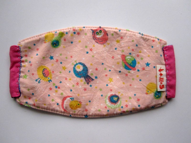 *1+1=5/星球双面口罩* - 口罩 - 其他材质 粉红色