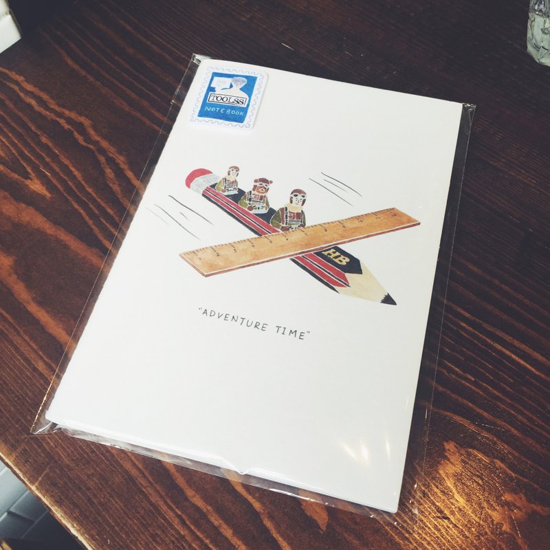 Kazy X Toolss 铅笔飞机 文具手帐 - 笔记本/手帐 - 纸 白色