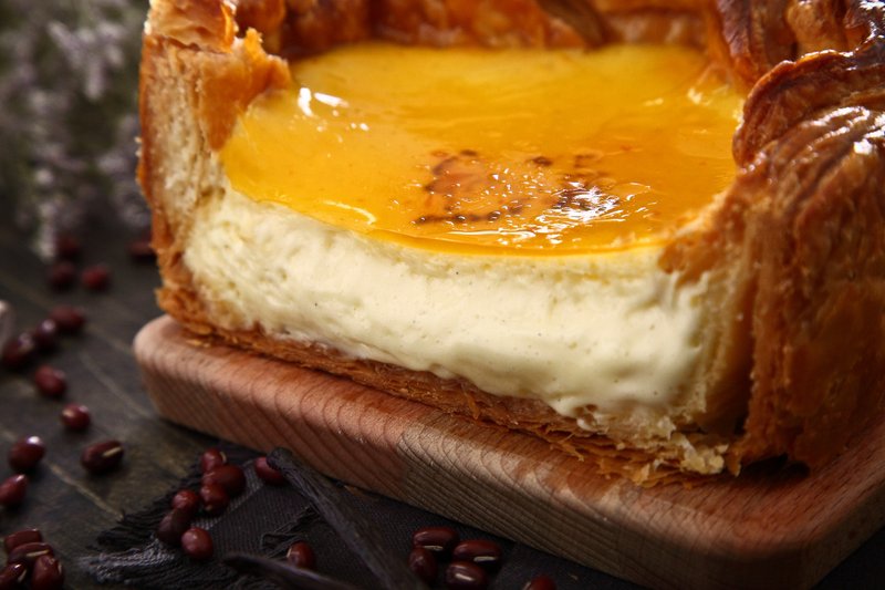 香草卡士达千层起士烧 - 蛋糕/甜点 - 新鲜食材 橘色