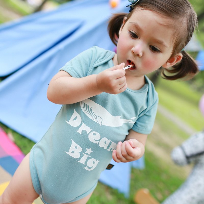 my little star 梦想大无限 有机棉包屁衣 - 其他 - 棉．麻 蓝色