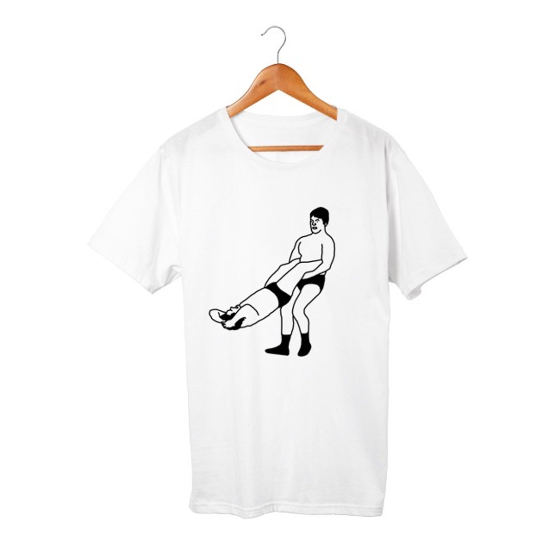 Giant Swing T-shirt - 男装上衣/T 恤 - 塑料 白色