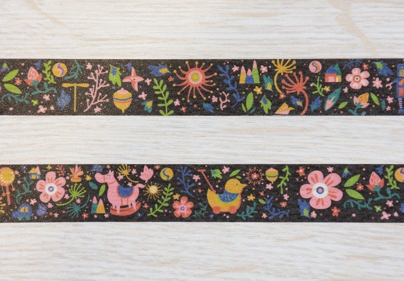 梦的形状-梦的单纯纸胶带 - 纸胶带 - 纸 橘色