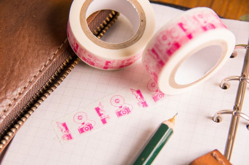 日本和纸胶带 - Halina 35X - 纸胶带 - 纸 粉红色