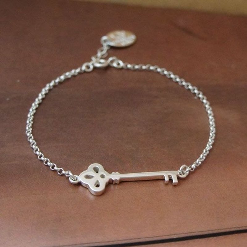 ::GeorgiaTsao:: 钥匙纯银手炼 - 手链/手环 - 其他材质 灰色