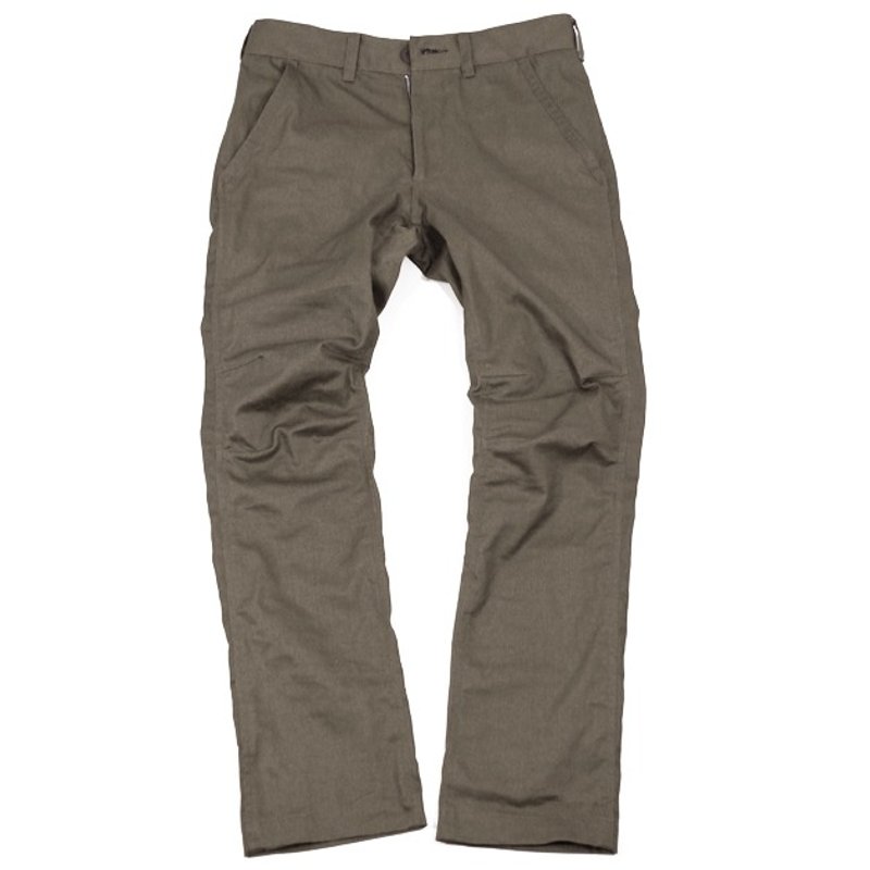 iinpress 深灰 设计款长裤 - 男士长裤 - 棉．麻 灰色