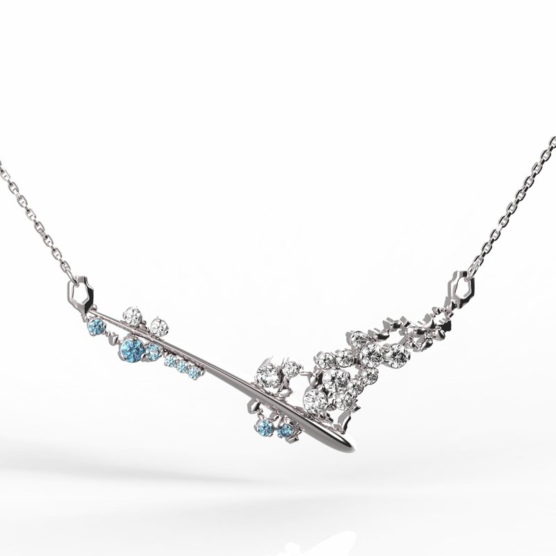 流星雨.突围M103SMW(全馆含税价)-情人最美礼物 - 项链 - 其他金属 白色