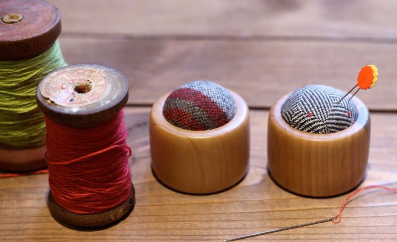 小红点 ◘ 木针座 - 木工/竹艺/纸艺 - 木头 灰色