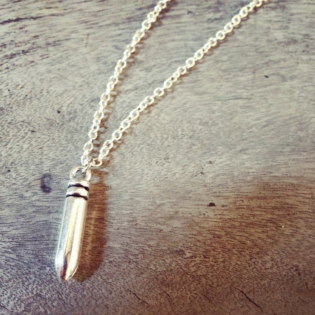 【Story Necklace 故事项链】倘死子弹 - 项链 - 其他金属 