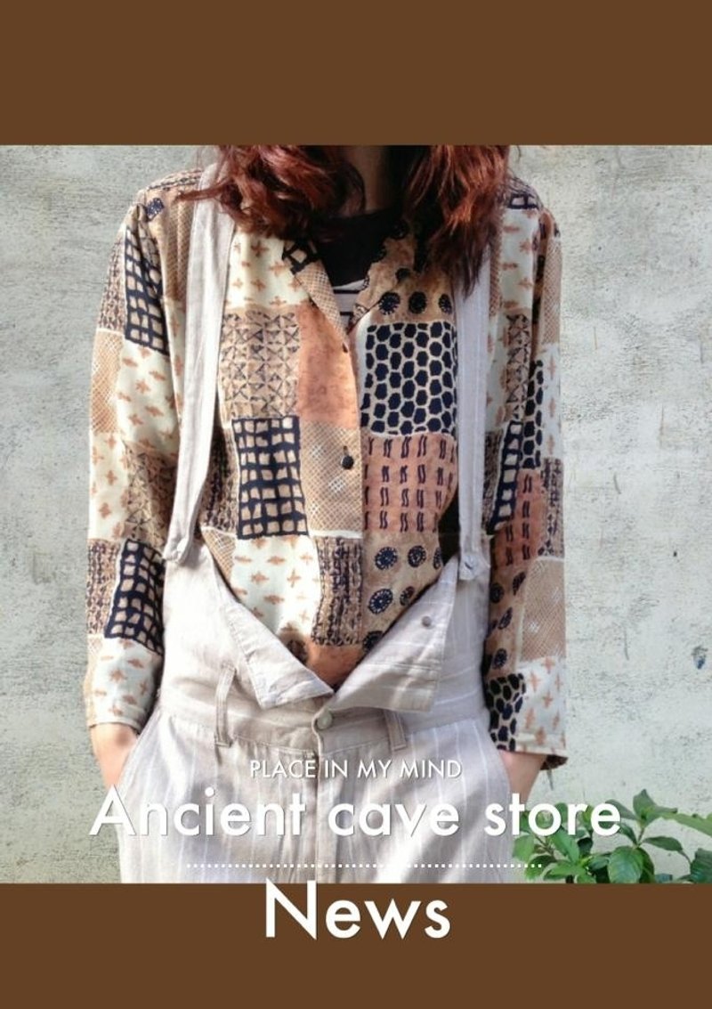 美丽满版花纹衬衫！ - 女装衬衫 - 其他材质 