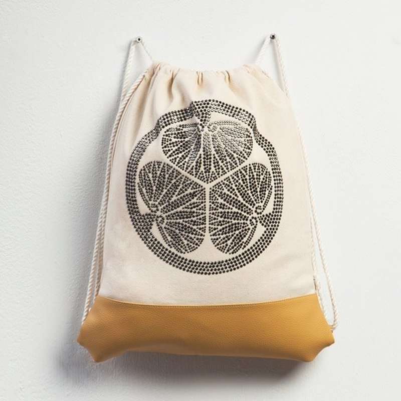 战国武将家徽后背包-德川家康(矿黑) - 侧背包/斜挎包 - 其他材质 多色