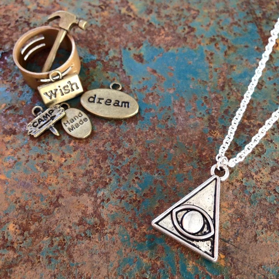【Story Necklace 故事项链】All-seeing Eye 全视之眼 - 项链 - 其他金属 
