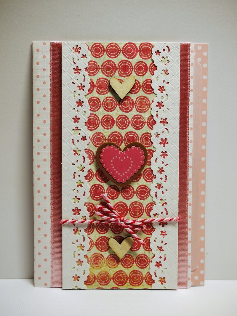 【yu-crafts 手工卡片】#55 Love Love Love no.2 - 卡片/明信片 - 纸 