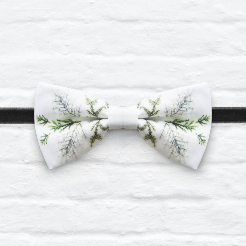 Style 0247 北树 印花 系列 领结 - 颈链 - 其他材质 白色