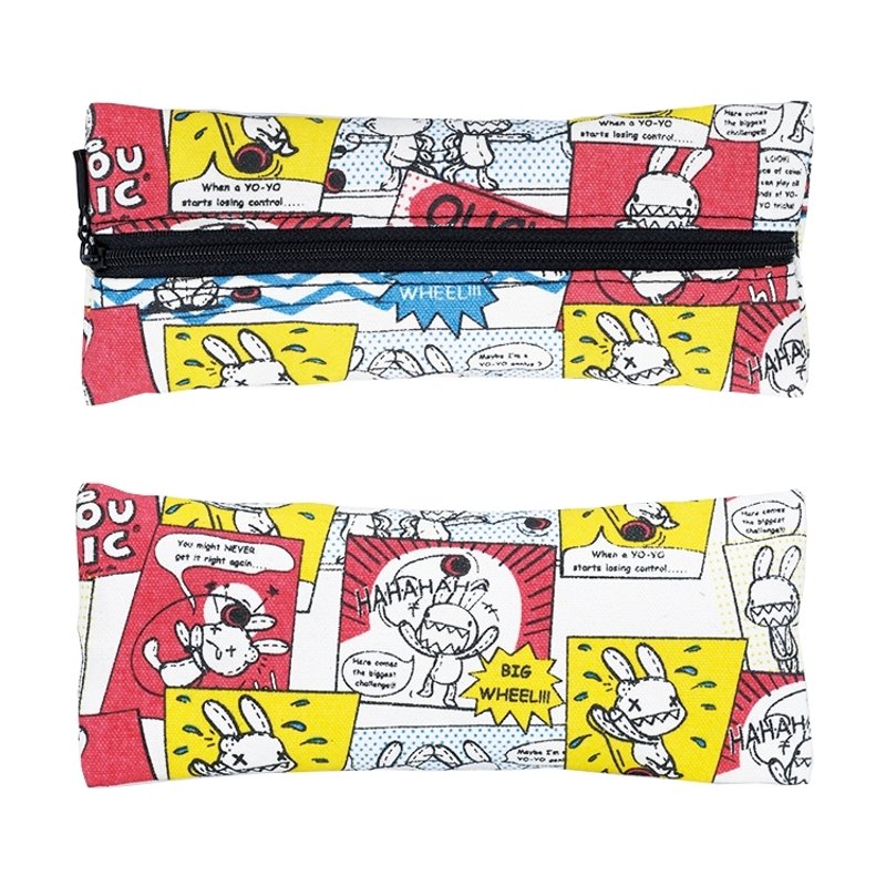 《Foufou》帆布笔袋 - Foufou Comics - 铅笔盒/笔袋 - 其他材质 多色