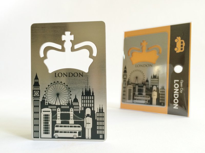 世界开瓶卡│伦敦│银色 - 其他 - 其他金属 灰色