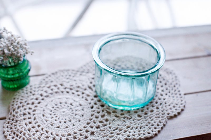 【好日恋物】Vintage 12边盆小花器 - 摆饰 - 其他材质 绿色