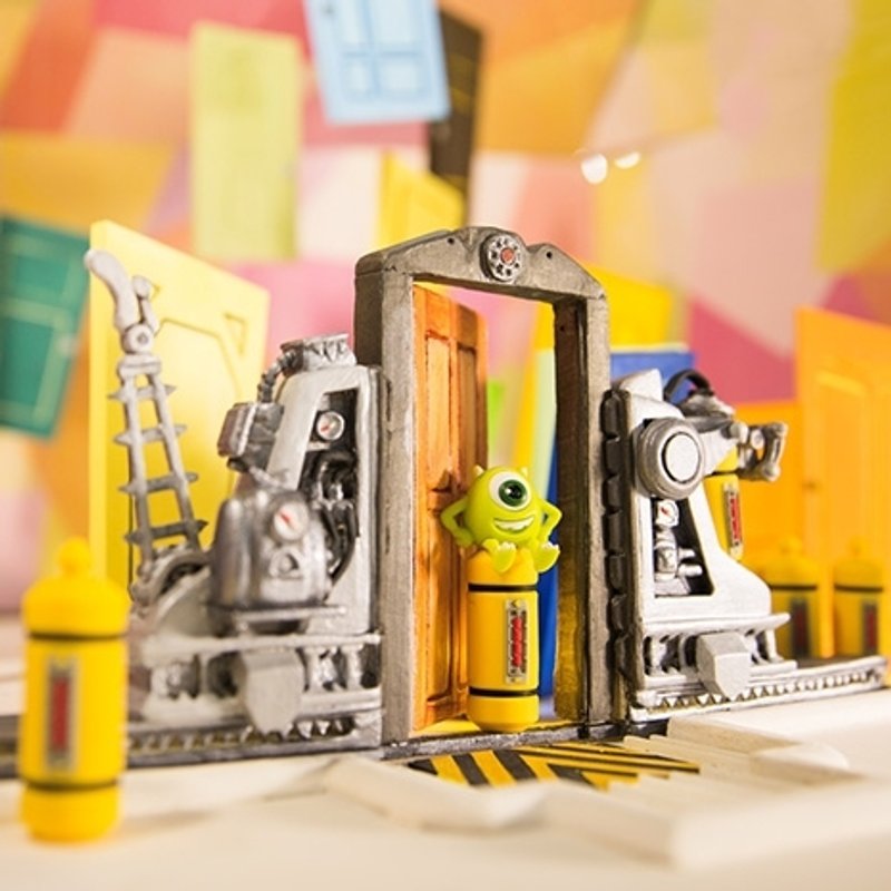 Bone / Mike Dual Driver 大眼仔双头随身碟16G (MU怪兽大学) - U盘 - 硅胶 绿色