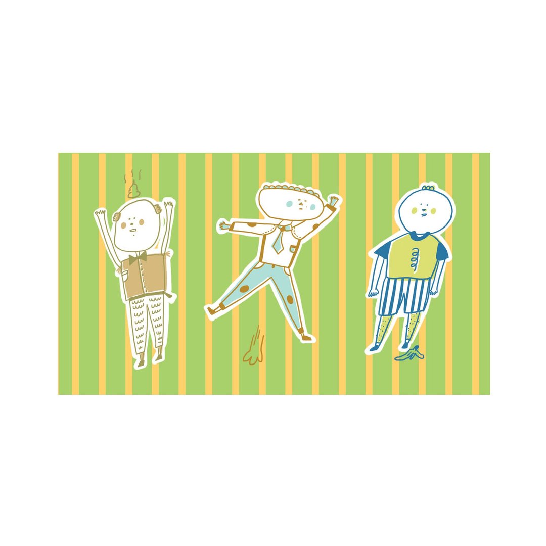 呐喊小人 /Magai's sticker - 贴纸 - 纸 多色