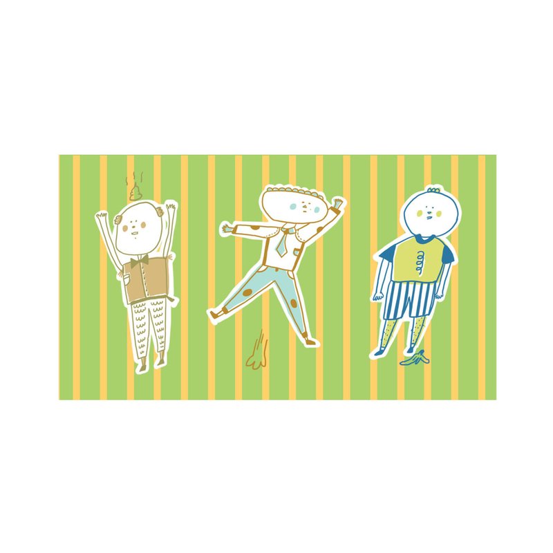 呐喊小人 /Magai's sticker - 贴纸 - 纸 多色