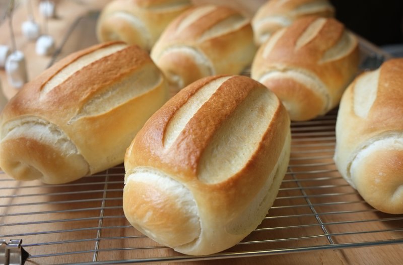 牛奶哈斯 (2个) - 面包/吐司 - 新鲜食材 金色