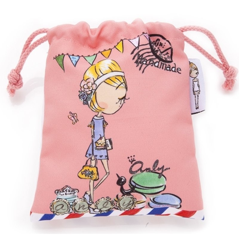 【马卡龙Anlygirls x束口袋】 - 化妆包/杂物包 - 其他材质 