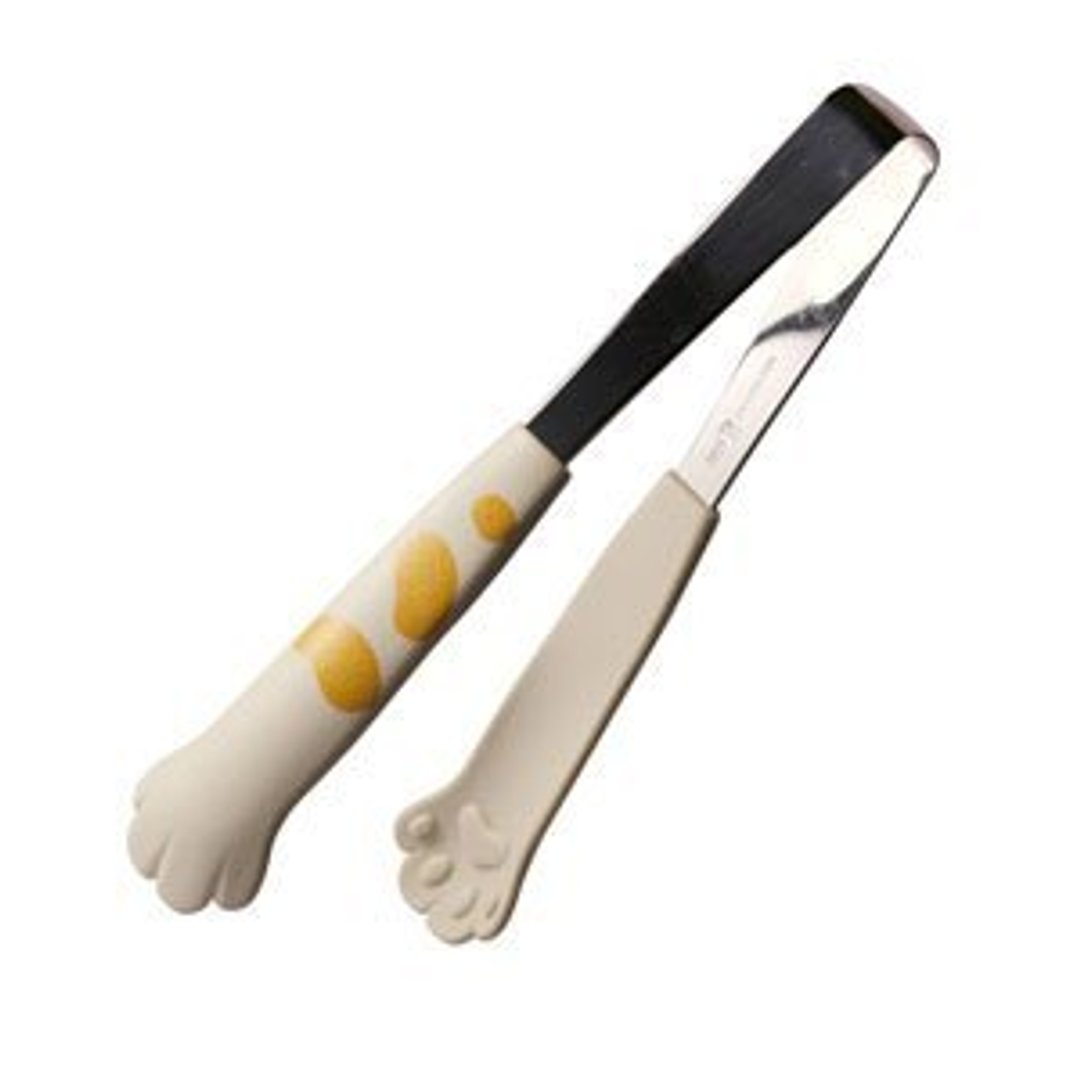 猫掌料理夹 - M - 斑点白 - 厨房用具 - 其他材质 白色