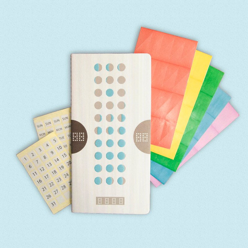 图像行事历（月用） - 笔记本/手帐 - 纸 多色