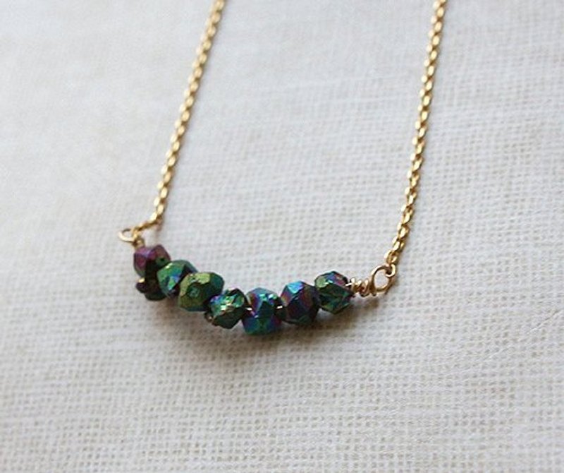 Le loisir/ 爱丽丝的矿石项炼 - 项链 - 其他材质 黑色