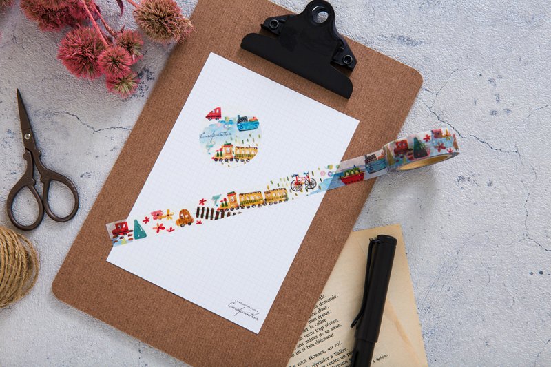 纸胶带：旅程 - 纸胶带 - 纸 