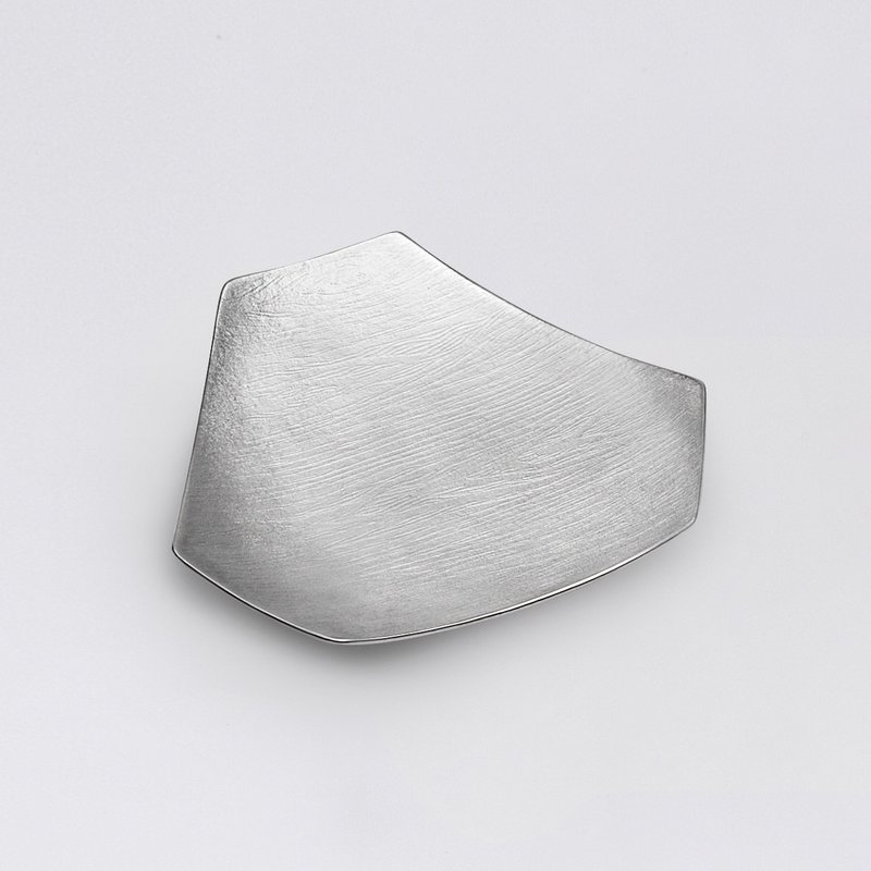 纯锡置物盘_六角木纹 纯手工 生日礼物首选 - 浅碟/小碟子 - 其他金属 